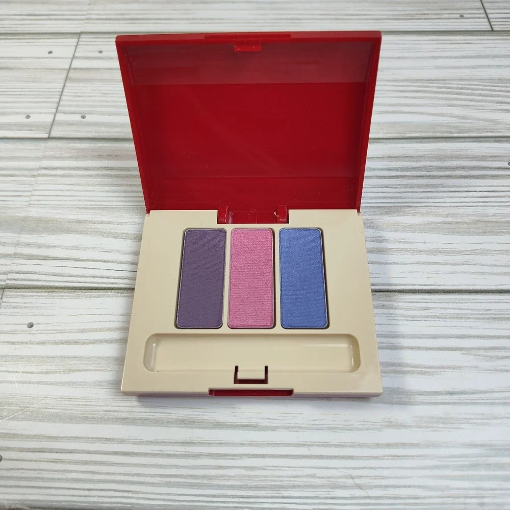 Avon Silk Finish Eyeshadow Trio Vintage 1988‎ Collection #2 Purple Pink Violet